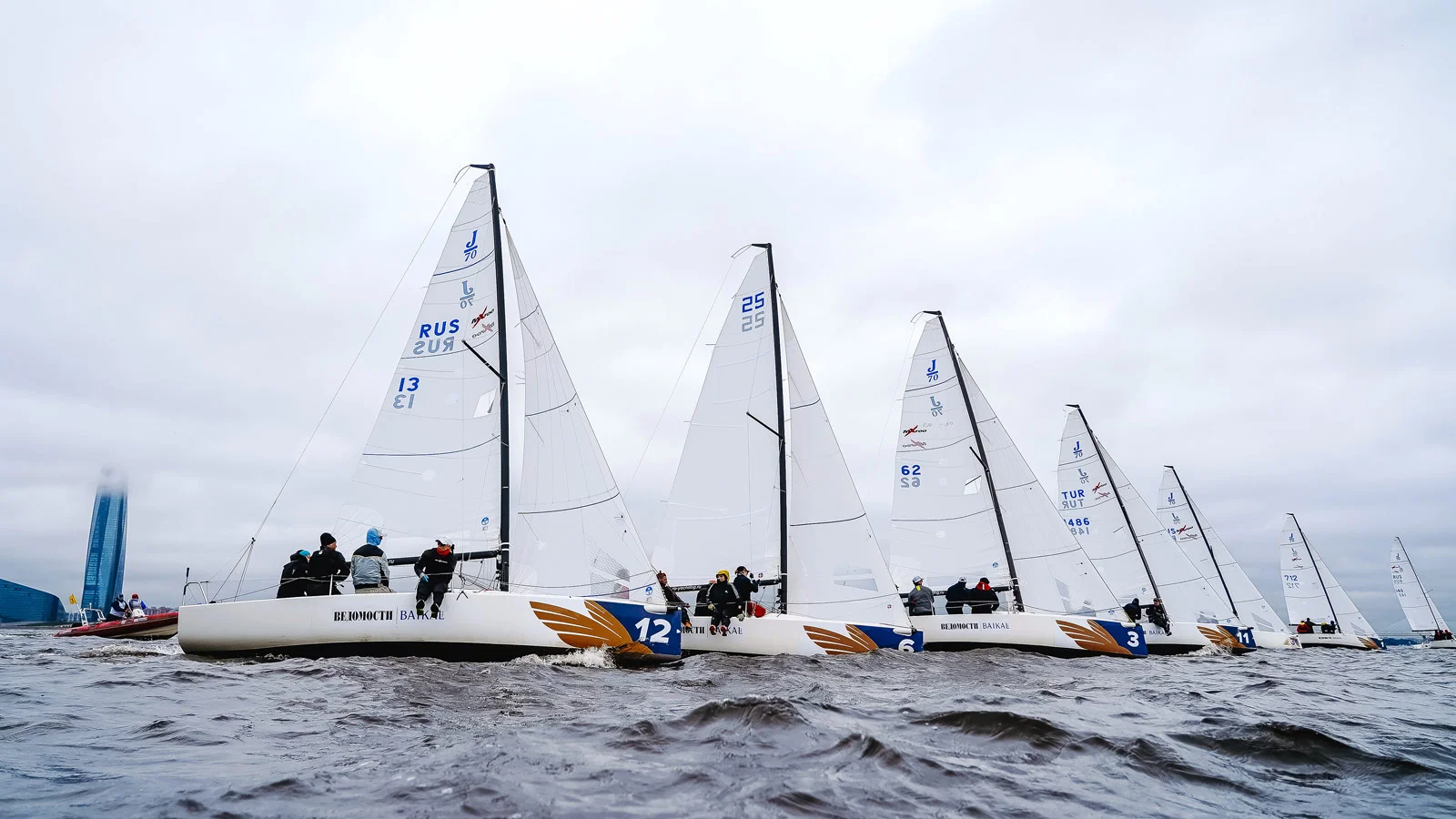 The races will be held in the waters of the Finnish Gulf
