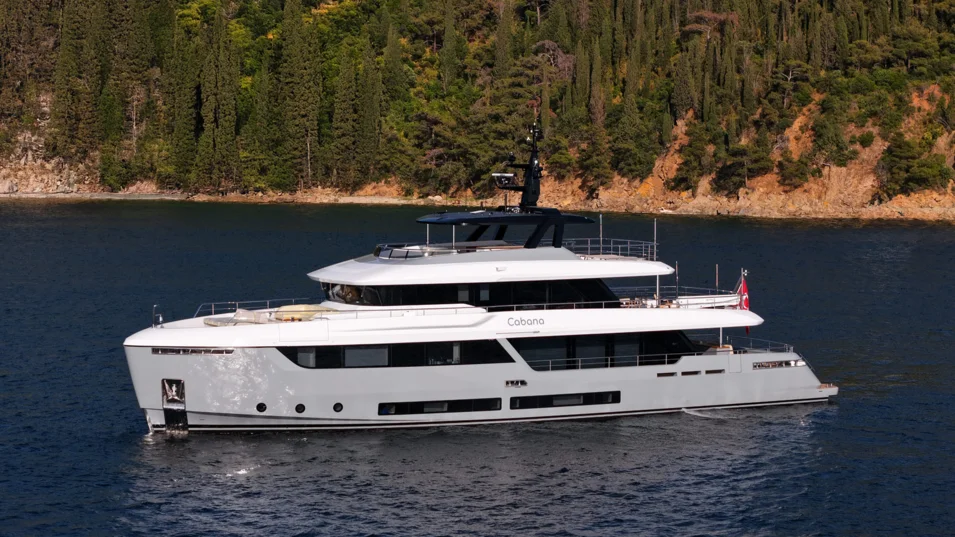 The first Atlante Classic 35 unit was christened Cabana