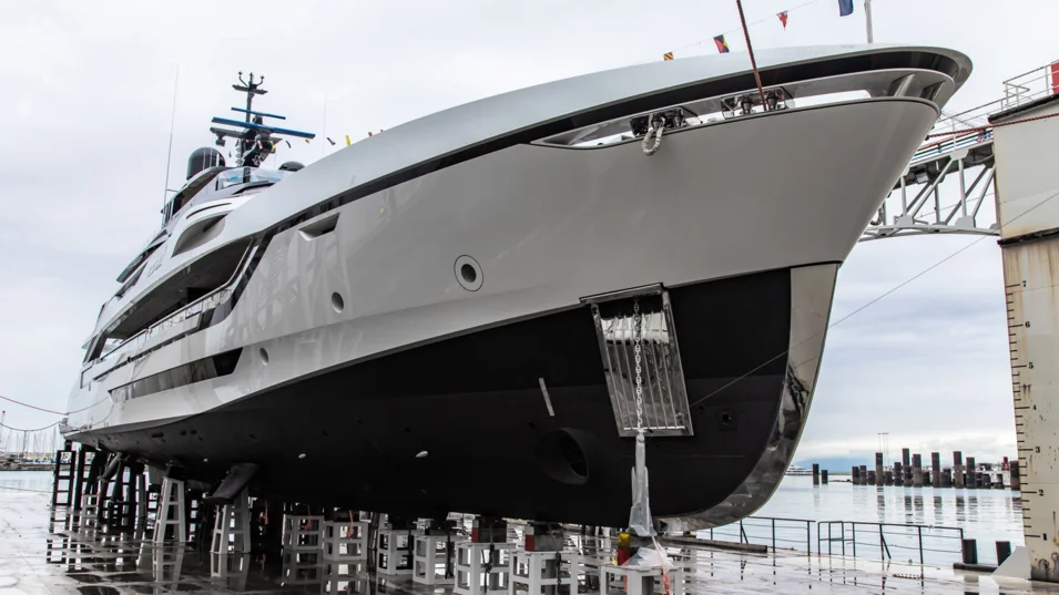 The 55-metre Rose is the first hull in T55 Sportiva range by Tankoa