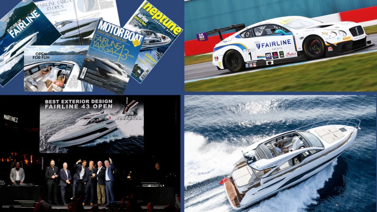 The history of Fairline Yachts is full of ups and downs