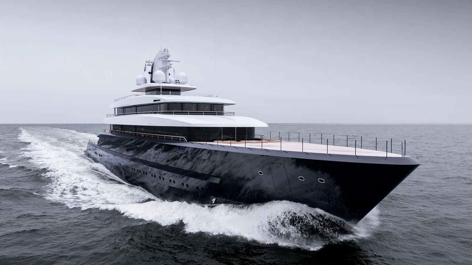 The exterior and interior of the superyacht are owed to Sinot Yacht Architecture & Design