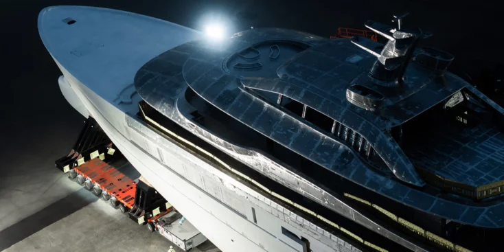 The Y729 is the first Oceanco Simply Custom project