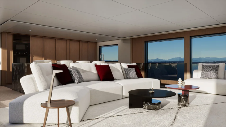 Lounge in the Longtail's saloon