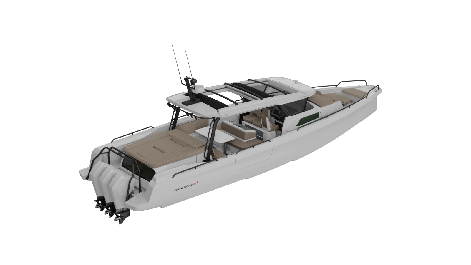 Layout version with an additional aft cabin