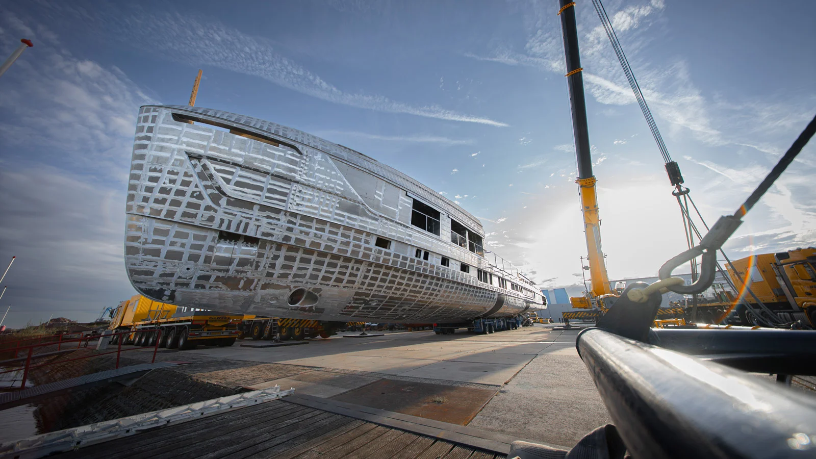 Project Zen is the largest all-aluminium superyacht ever built by Van der Valk