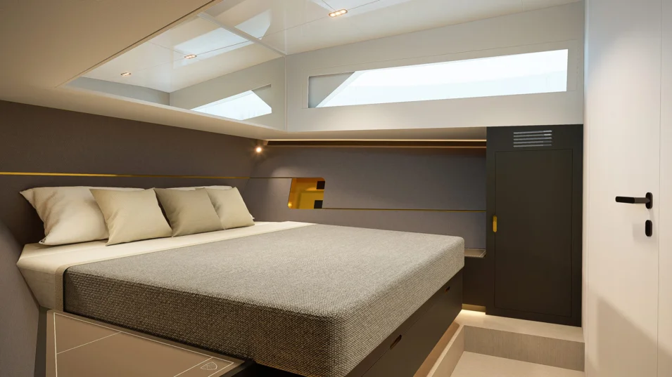 Мастер-каюта на Forte 47