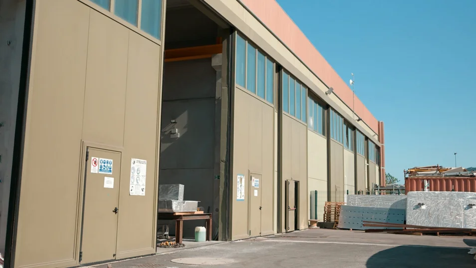 West Navaltech's facility in Ameglia boasts an area of over 1800 sq.m