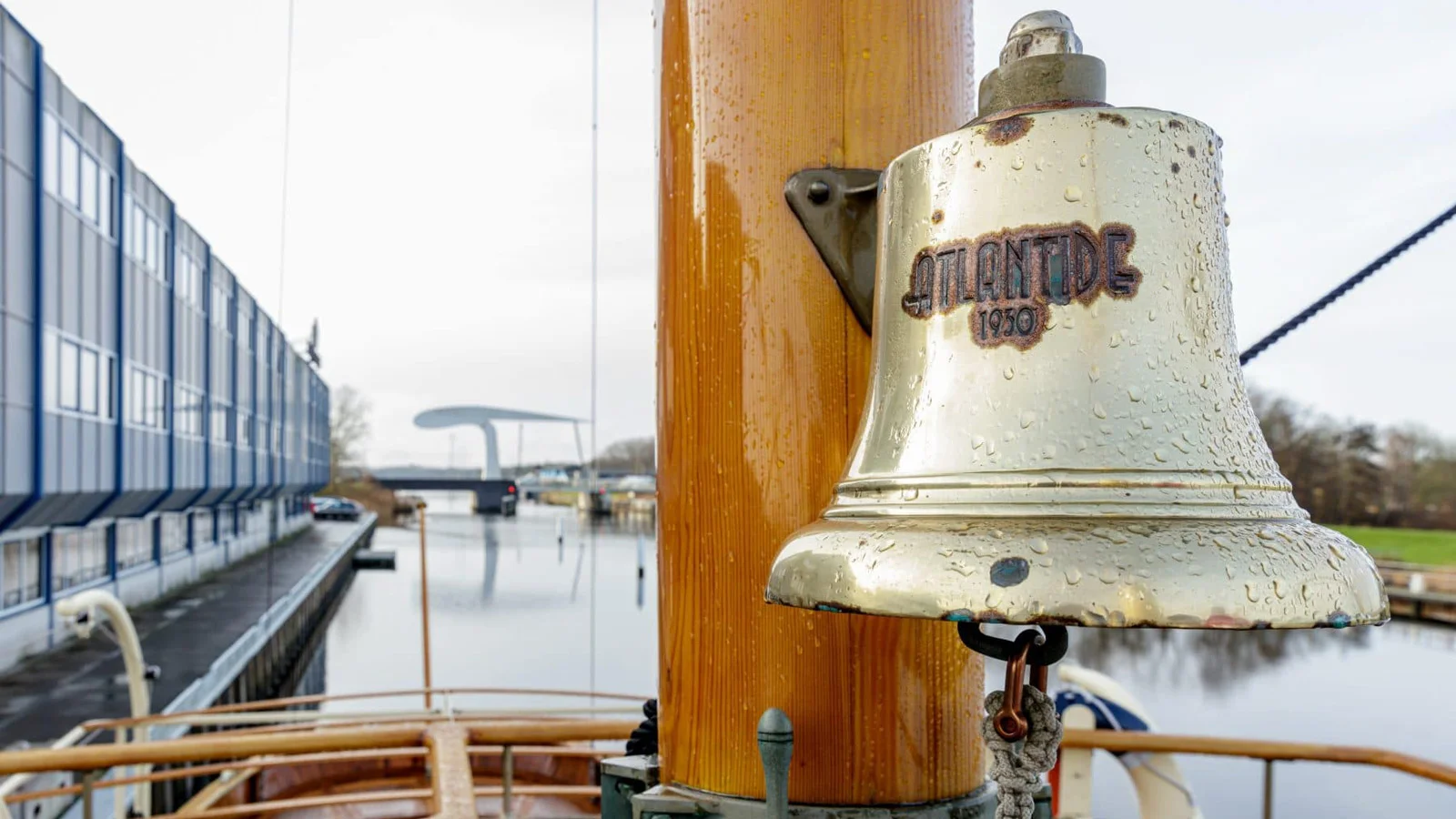 Royal Huisman's Huisfit was in charge of Atlantide's refit