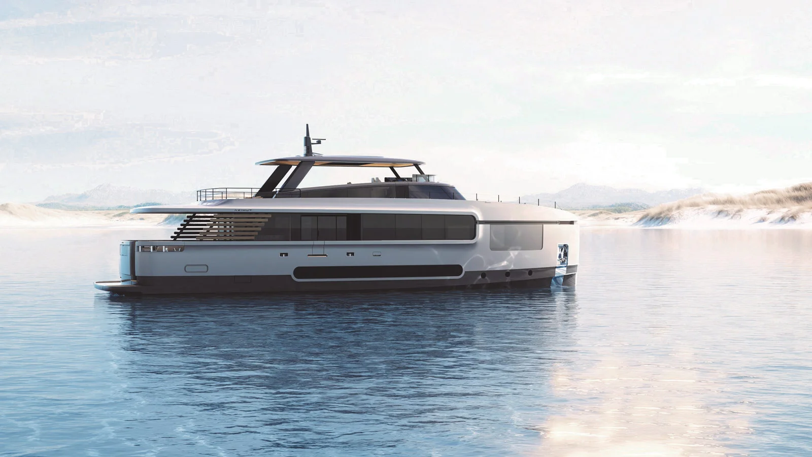 Azimut Magellano 27M c дизайном экстерьера от Яркко Ямсена