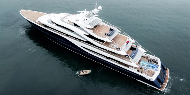 The Angelique by Turquoise Yachts offers generous exterior lounging areas