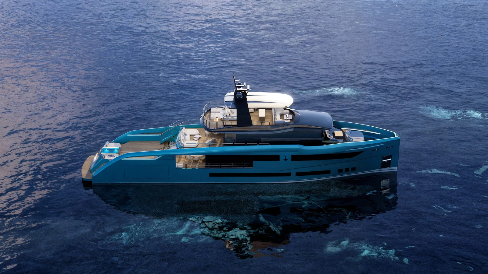 34-метровая SUY110 – младшая модель в линейке Sport Utility Yacht итальянской верфи Antonini Navi