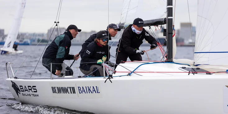 Bars Sailing Team is the winner of the first stage of the J/70 Russian Cup