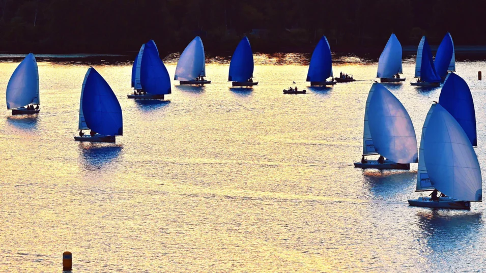 25 yachts took part in the regatta
