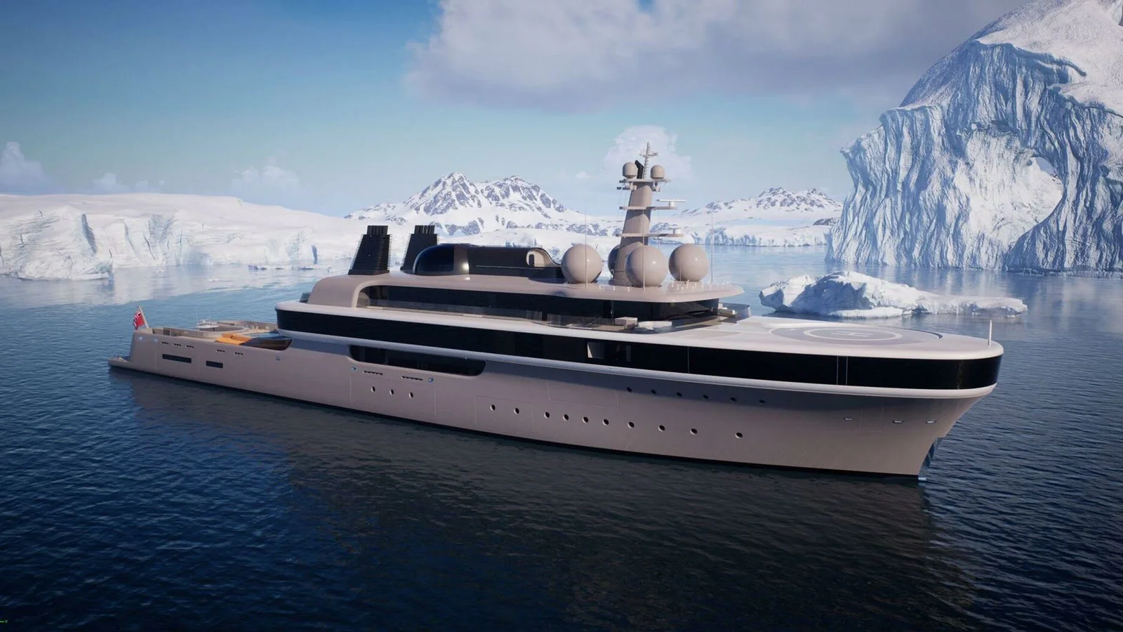 Project Cosmos is the first methanol-powered Lürssen superyacht