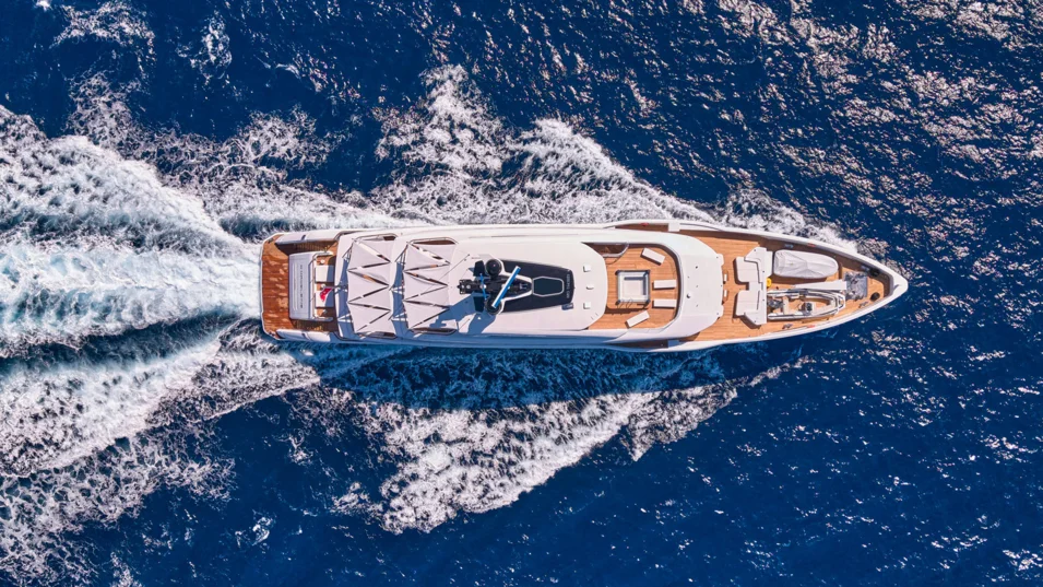 Massari Design was in charge of exterior lounges on board the O'Madeleine