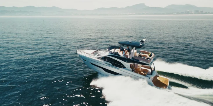 The F48 promises to redefine luxury cruising experiences for European boating enthusiasts