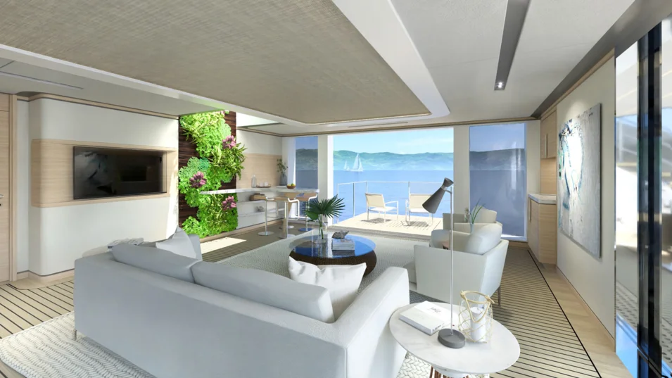 XF450's lounge in the beach club