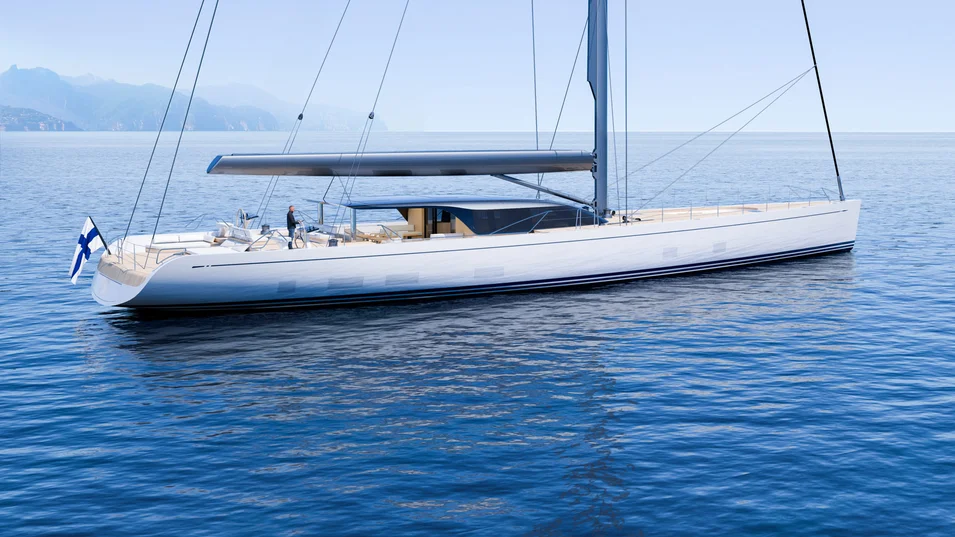 Первый корпус Swan Alloy 44 будет построен для Массимо Перотти, который впервые станет владельцем парусной суперъяхты