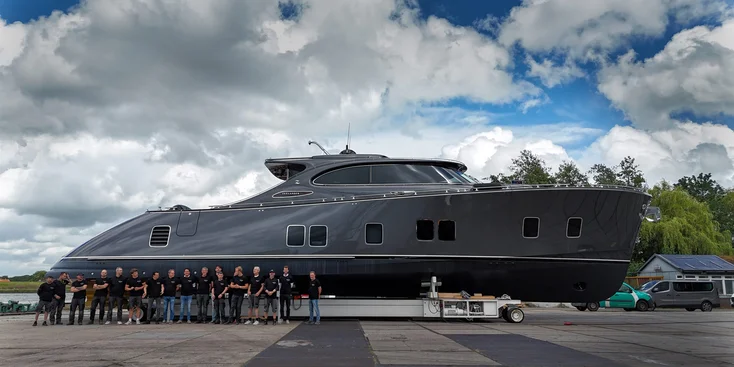 Zeelander 8 Solea строилась для клиента верфи, до этого владевшего моделью Zeelander 7