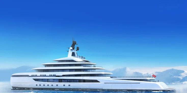 Project 9T is the renowned designer's vision of what modern expedition vessels should look like