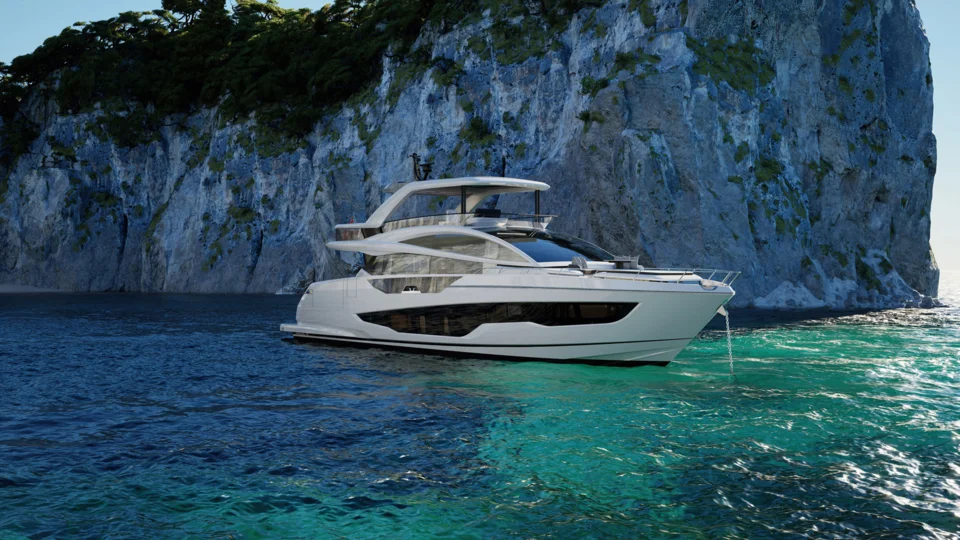 Pearl 73 – флайбриджная новинка от британской бутиковой верфи Pearl Yachts