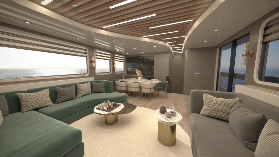 Main deck saloon