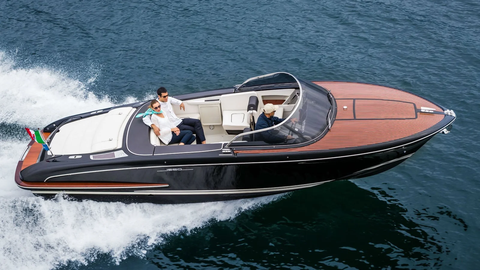 The El-Iseo is based on the Riva's Iseo runabout