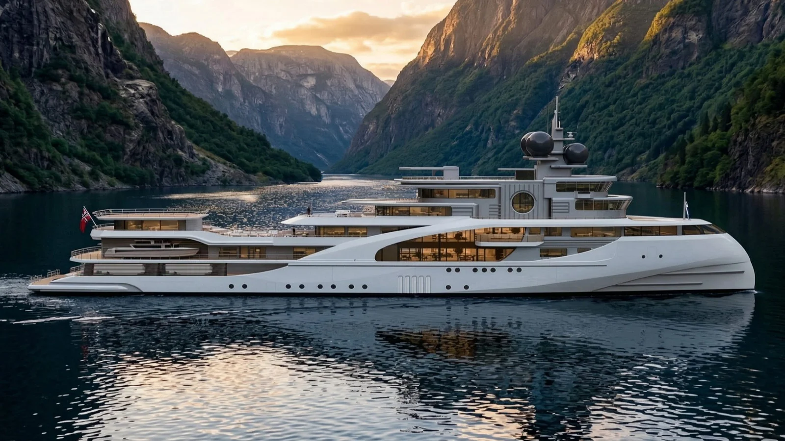 Профиль Palladino Yacht Design Wild One отличается сложными архитектурными формами и большими площадями остекления