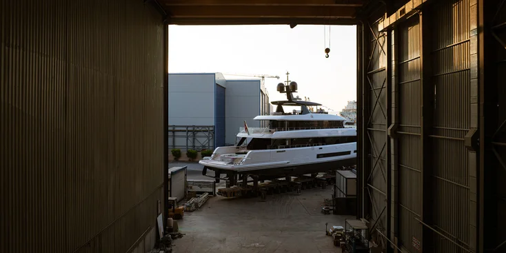 The Sirena 42M is Sirena Superyachts' flagship