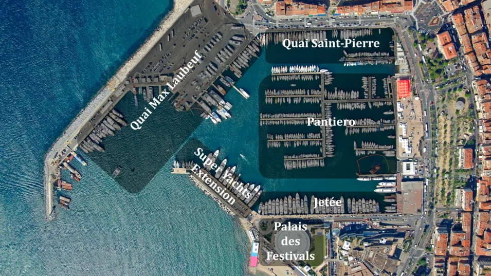 Vieux Port areas plan