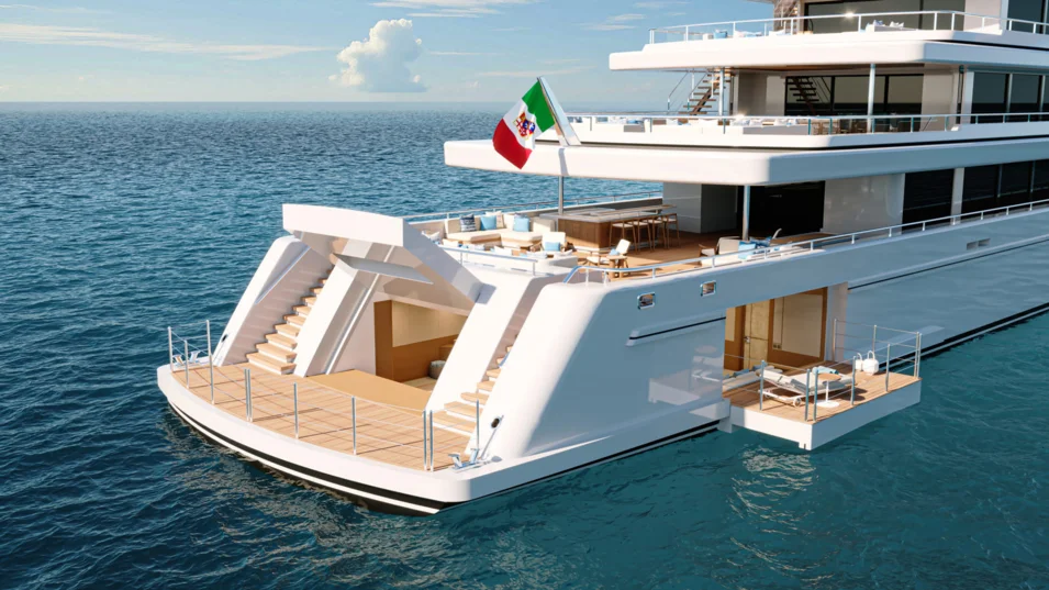 Project Light 63M's beach club