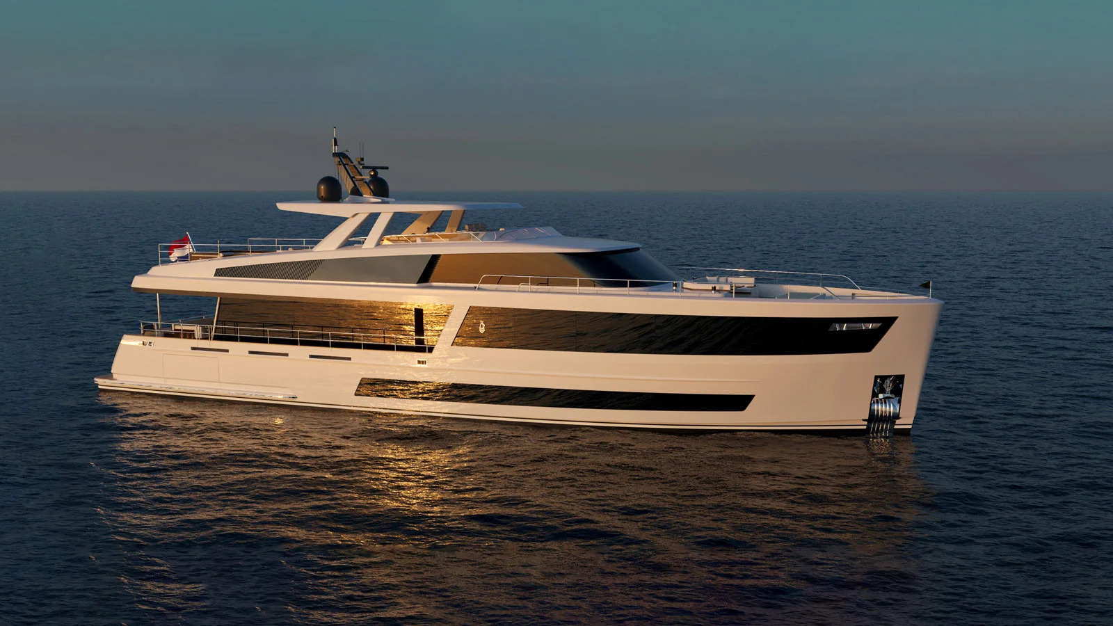 The 2025 Jangada is the third vessel of the same name constructed by Van der Valk for the same owner