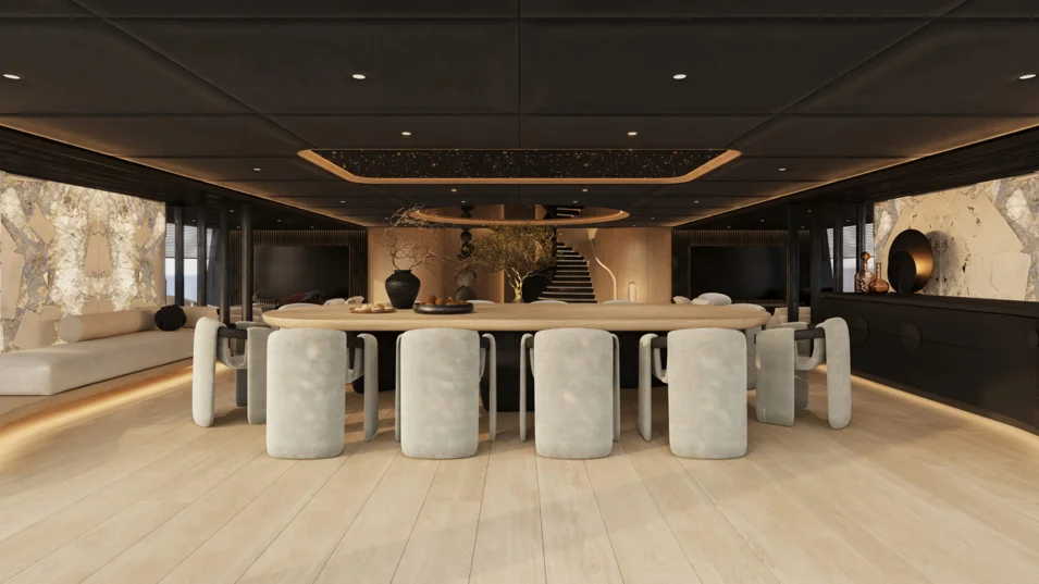 Sunreef 65m Explorer's dining area