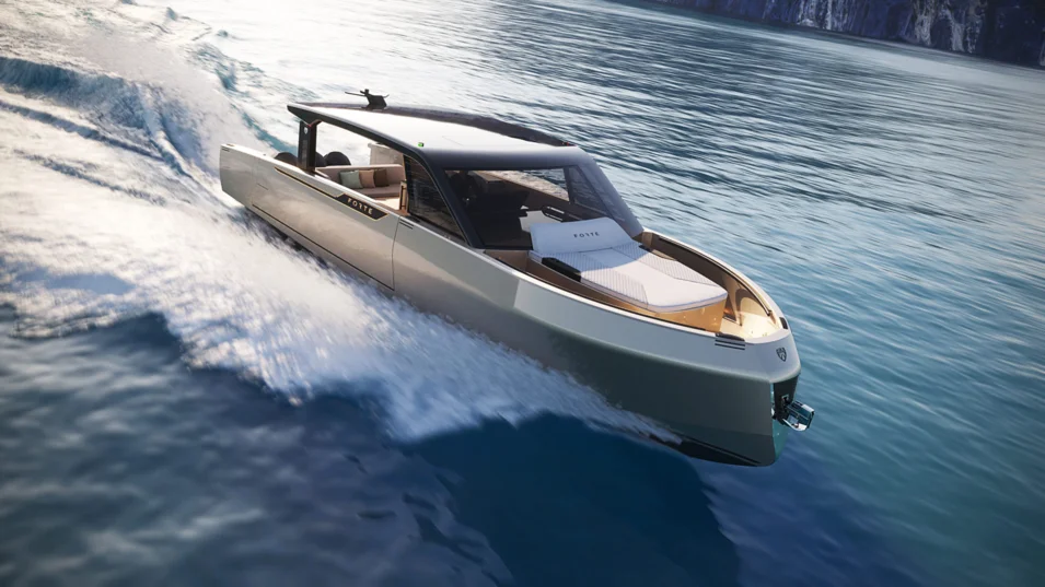 The Forte 47 is a 14.3-metre aluminium yacht