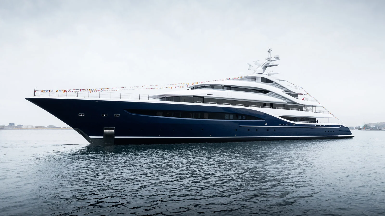 Launch of Turquoise Yachts' new flagship, 87-metre superyacht Angelique