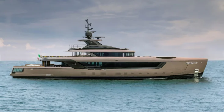 The Raja²'s exterior design is owed to The Italian Sea Group’s Style Center