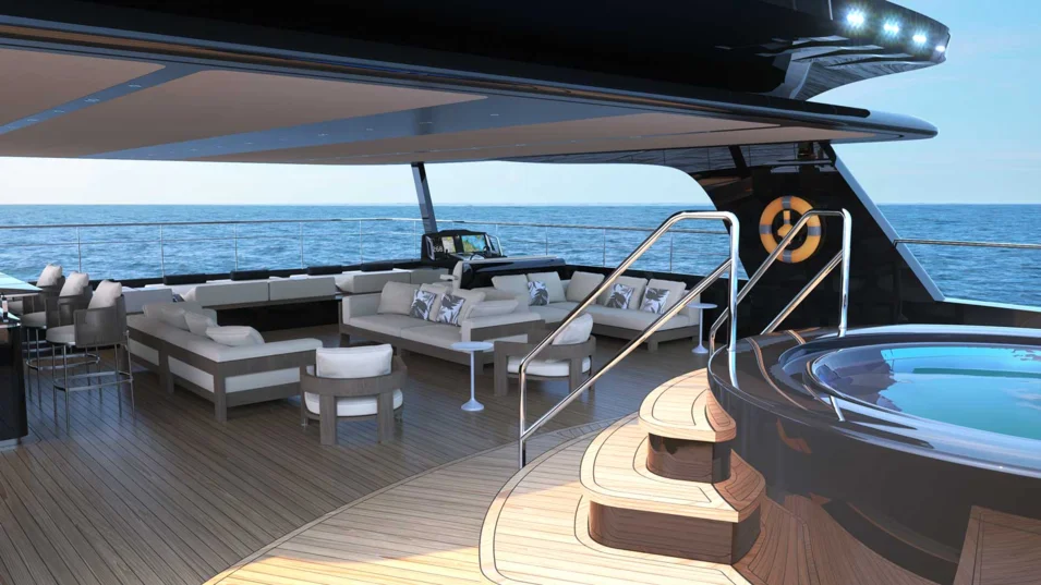 VisionF 101 flybridge