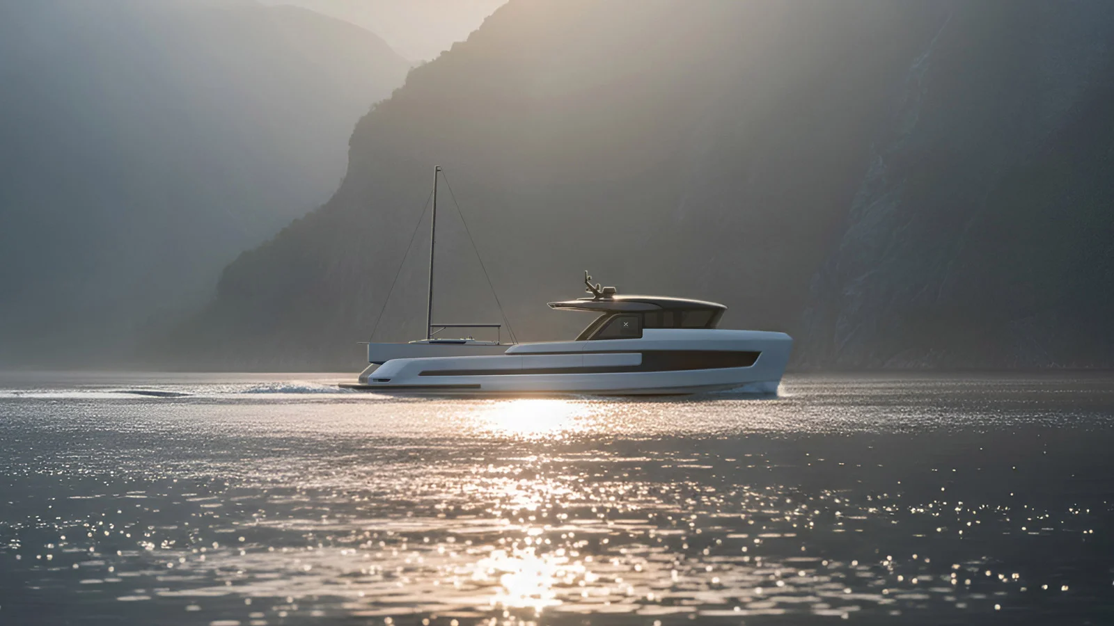 21-метровая Extra X70 Shadow позиционируется как универсальная яхта-кроссовер