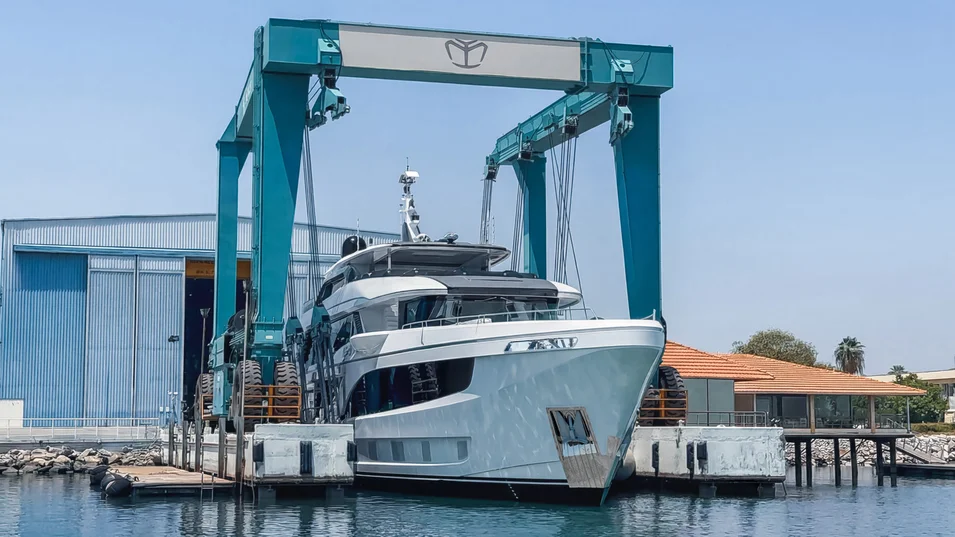 The Majesty 145 Suzie Q was created by the UAE shipyard in collaboration with Italian Cristiano Gatto Design
