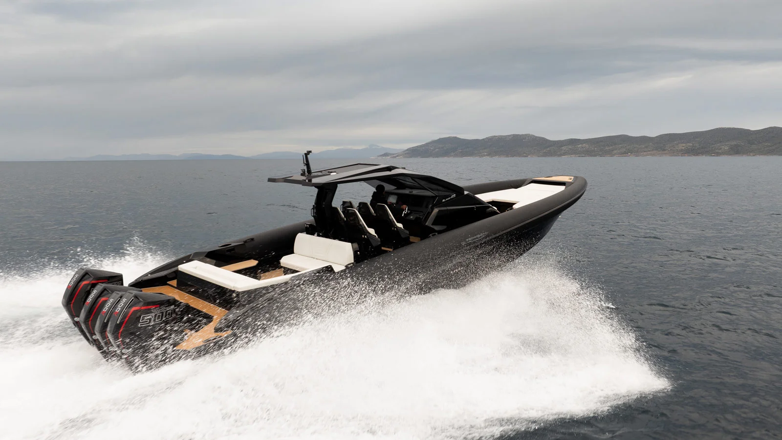 The Alpha 45 is a 13.4-metre RIB manufactured by Greek Technohull
