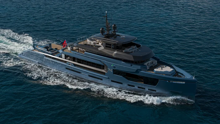 Проект 50-метрового эксплорера Petra от турецкой верфи RMK Yachts и итальянской студии Hot Lab