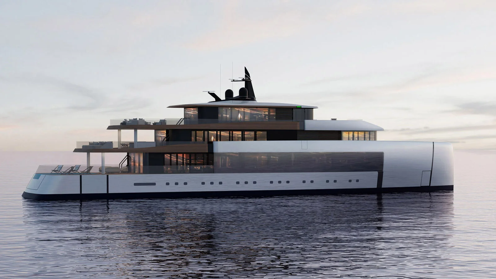 Luminea – 53-метровый концепт от британской Concepthull Studio