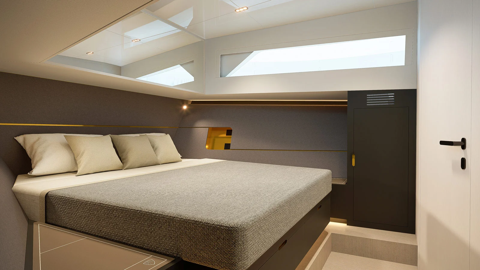 Мастер-каюта на Forte 47