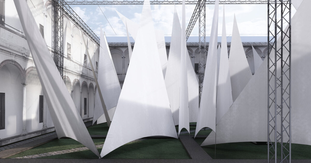 Sanlorenzo’s Wind Labyrinth installation at Milan Design Week | ilodka ...