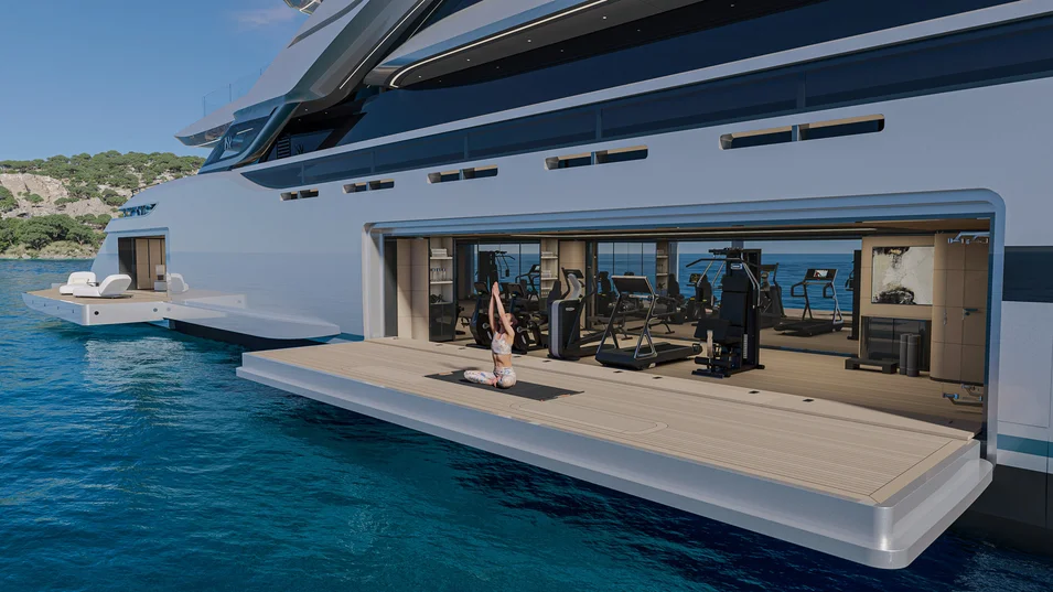 ISA Poseidon 86's gym