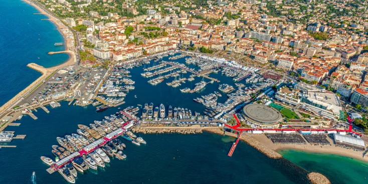 Cannes Yachting Festival 2024 at the Vieux Port