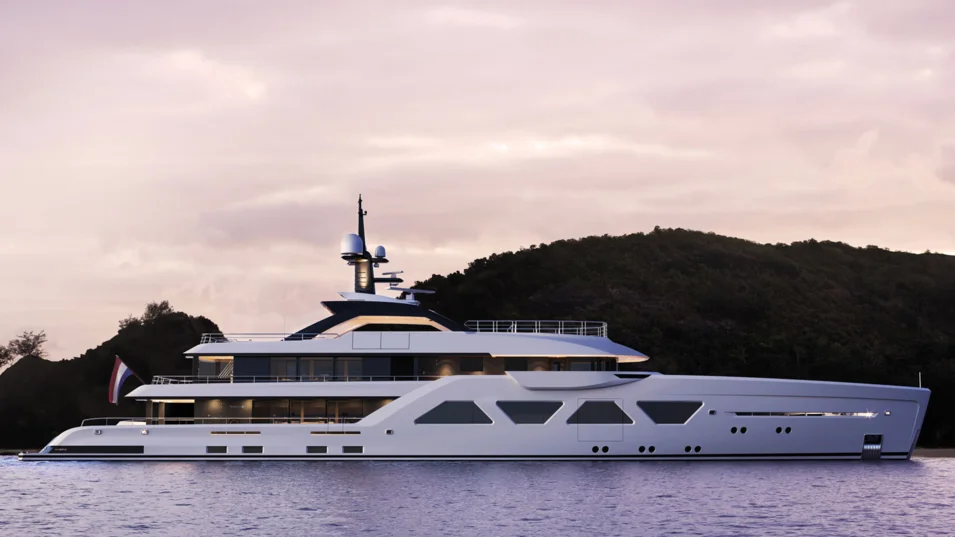 Amels 60 Limited Editions yachts are powered by hybrid propulsion