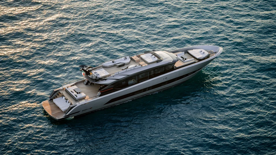 The Brabus AB110 features a lounge area on the sundeck