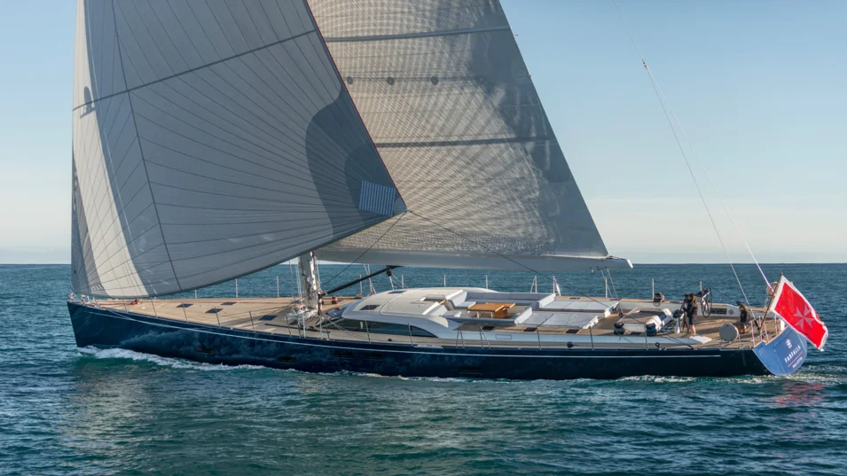 31.78-meter sailing superyacht Farfalla