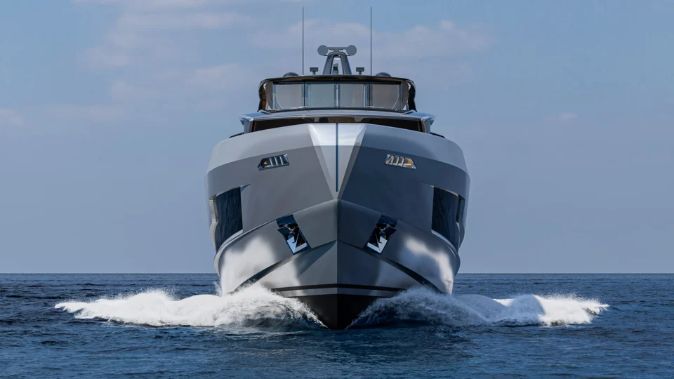  The new 38.8-metre ISA Viper 130 is built on spec